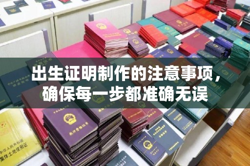 泗县出生证明制作的注意事项，确保每一步都准确无误